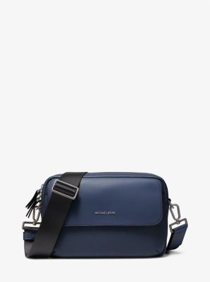 Hudson Pebbled Leather Crossbody Bag 