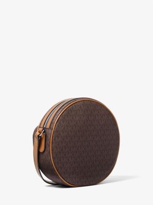 Hudson Logo Stripe Canteen Crossbody Bag