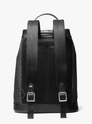 Hudson Logo Backpack in BLACK | Michael Kors