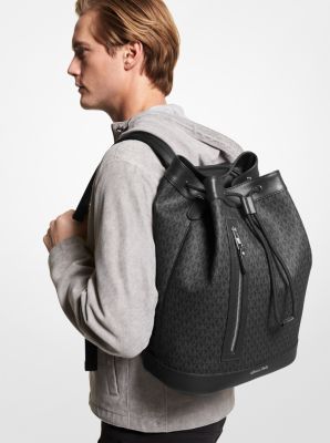 Mk logo online backpack