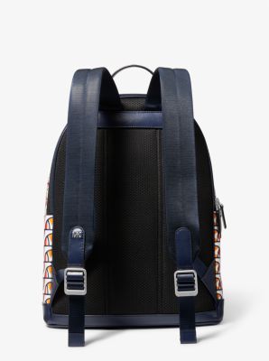 MK X ellesse Hudson Printed Canvas Backpack | Michael Kors