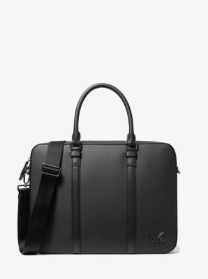 Hudson Crossgrain Leather Briefcase image number 0