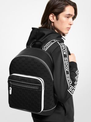 Hudson Logo Embossed Neoprene Backpack Michael Kors Canada