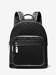 Hudson Logo Embossed Neoprene Backpack - BLACK - 33S2MHDB2O