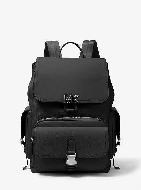 Hudson Leather Backpack - BLACK - 33S2MHDB2T