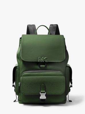 Mk backpack leather best sale