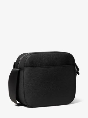 Hudson Textured Leather Messenger Bag | Michael Kors [US]