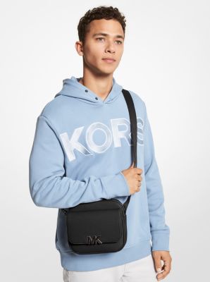 Hudson Textured Leather Messenger Bag | Michael Kors [US]