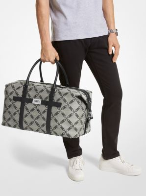 Henry Empire Logo Jacquard Duffel Bag Michael Kors Canada