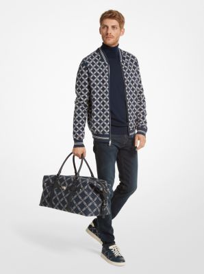 Henry Empire Logo Jacquard Duffel Bag