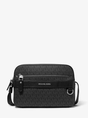 Michael Kors Hudson logo-print Crossbody Bag - Black