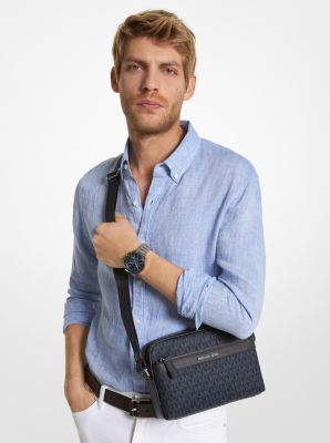 Men's Luxury Cross-Body Shoulder Bag Monogram Mini-Bag Camera