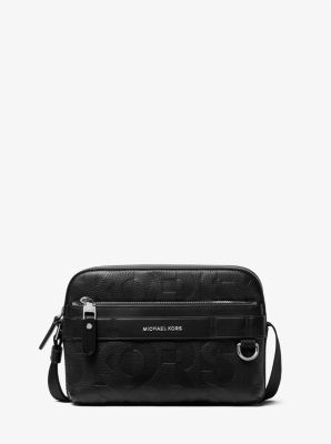 Michael Kors Hudson logo-print Crossbody Bag - Black