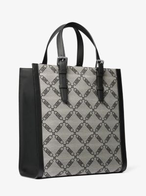 Hudson Empire Logo Jacquard Tote Bag | Michael Kors