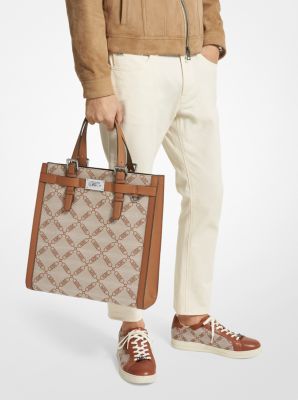 Michael Kors monogram-jacquard Tote Bag - Farfetch