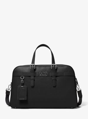 Michael Kors Brooklyn Medium Pebbled Leather Backpack - Black