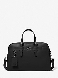 Hudson Pebbled Leather Travel Bag - BLACK - 33S3LYTV5L