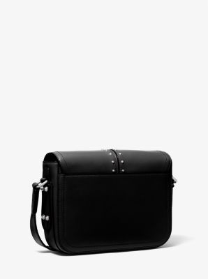 Astor Medium Studded Leather Messenger Bag image number 2