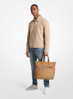 Varick Suede Tote Bag