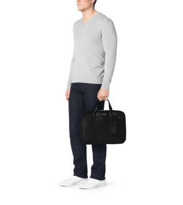 Warren Slim Leather Briefcase