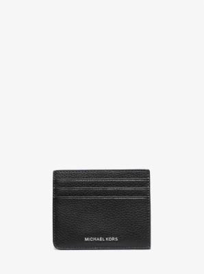 Hudson Pebbled Leather Card Case image number 0