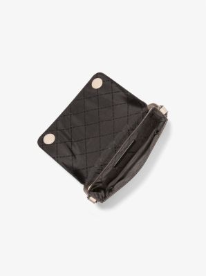 Edison Mini Crossgrain Leather Crossbody Bag with Pouch