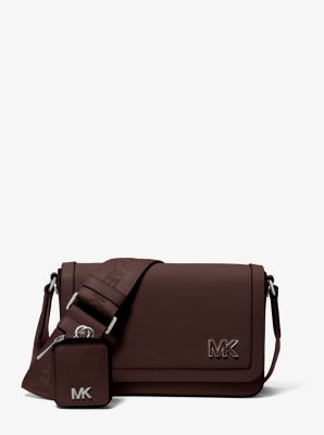 Mini sac à bandoulière Edison en cuir grainé avec pochette image number 0
