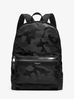 Kent Camouflage Nylon Jacquard Backpack | Michael Kors