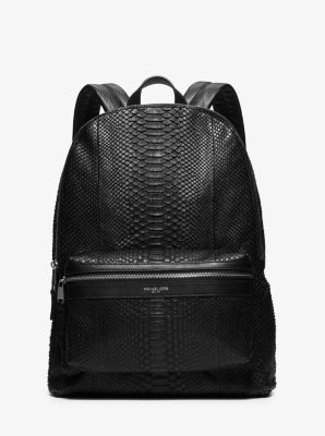 michael kors python backpack