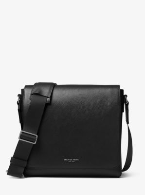 Harrison medium leather messenger bag on sale