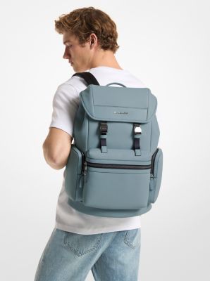 Jet Set Pebbled Leather Backpack in CHAMBRAY | Michael Kors