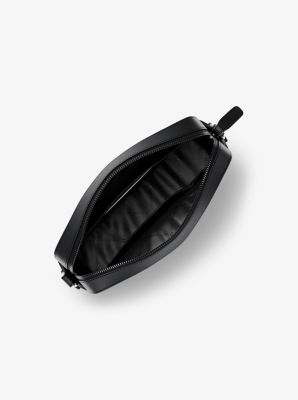 Jet Set Signature Logo Crossbody Bag in BLACK | Michael Kors