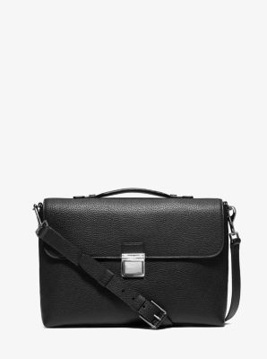 Michael kors men's bryant leather messenger bag new arrivals