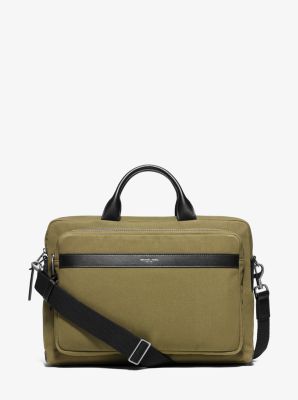 Grant BondedCanvas Commuter Briefcase Michael Kors