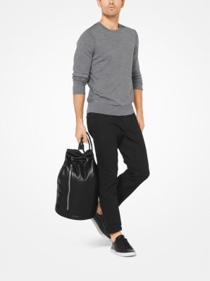 Nathaniel Leather Bucket Bag