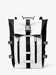 Aiden Leather Backpack - WHITE - 33S9LAEB3T