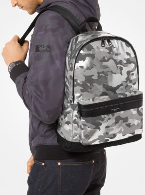 Michael Kors Kent Camo Backpack in Black for Men