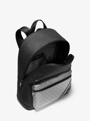 Jet Set Color-Block Logo Backpack