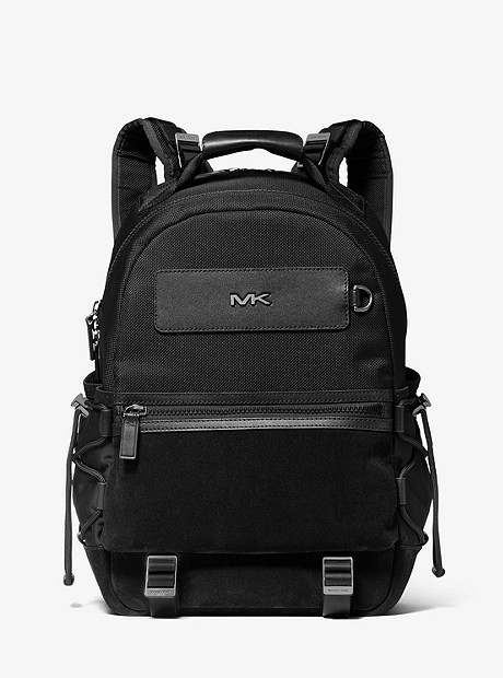 Brooklyn Woven Backpack - BLACK - 33S9MBNB2C