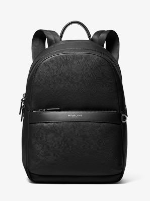 michael kors pebbled leather backpack