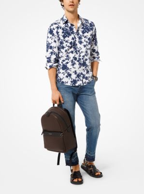 Greyson Pebbled Leather Backpack