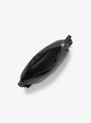 Greyson Pebbled Leather Messenger Bag