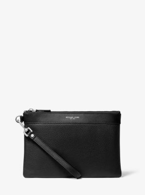 Pebbled Leather Travel Pouch | Michael Kors