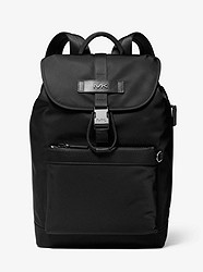 Kent Gabardine Nylon Backpack - BLACK - 33S9MKNB6C
