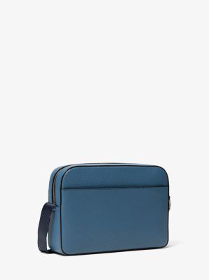 Hudson Pebbled Leather Utility Crossbody Bag