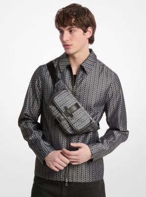 Eli MK2000 Logo Jacquard Sling Pack image number 2
