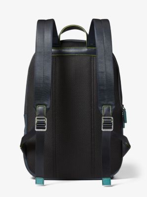 michael kors logo tape backpack