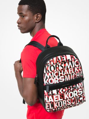 Michael Kors Bags | Michael Kors Greyson Logo Backpack | Color: Black/Brown | Size: Os | Airamquandee's Closet