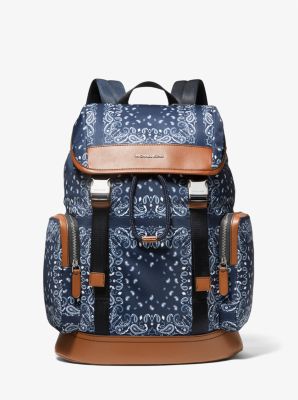 Hudson Bandana Print Backpack Michael Kors