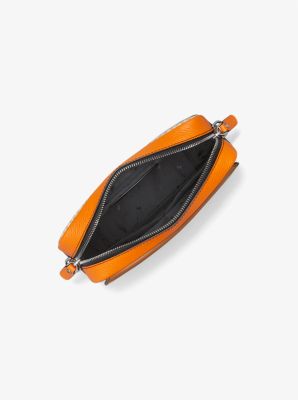 Hudson Color-Block Logo and Leather Crossbody Bag